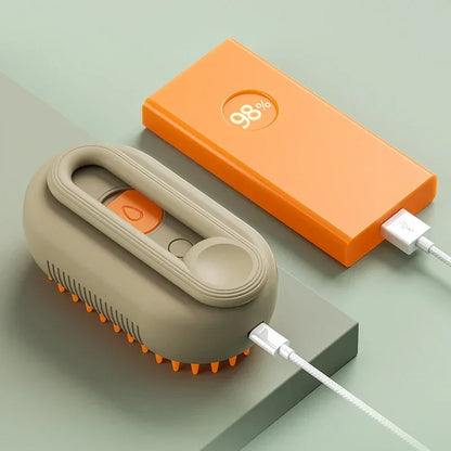 Steam Pet Grooming Brush