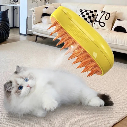 Steam Pet Grooming Brush